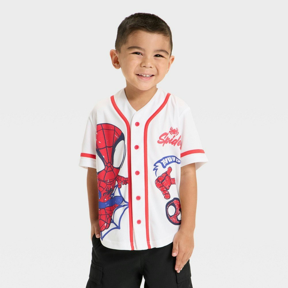 Baby Boys' Marvel Spidey and Friends Short Sleeve Jersey 12M: $14 Baby Boys' Marvel Spidey and Friends Short Sleeve Jersey 12M: $14