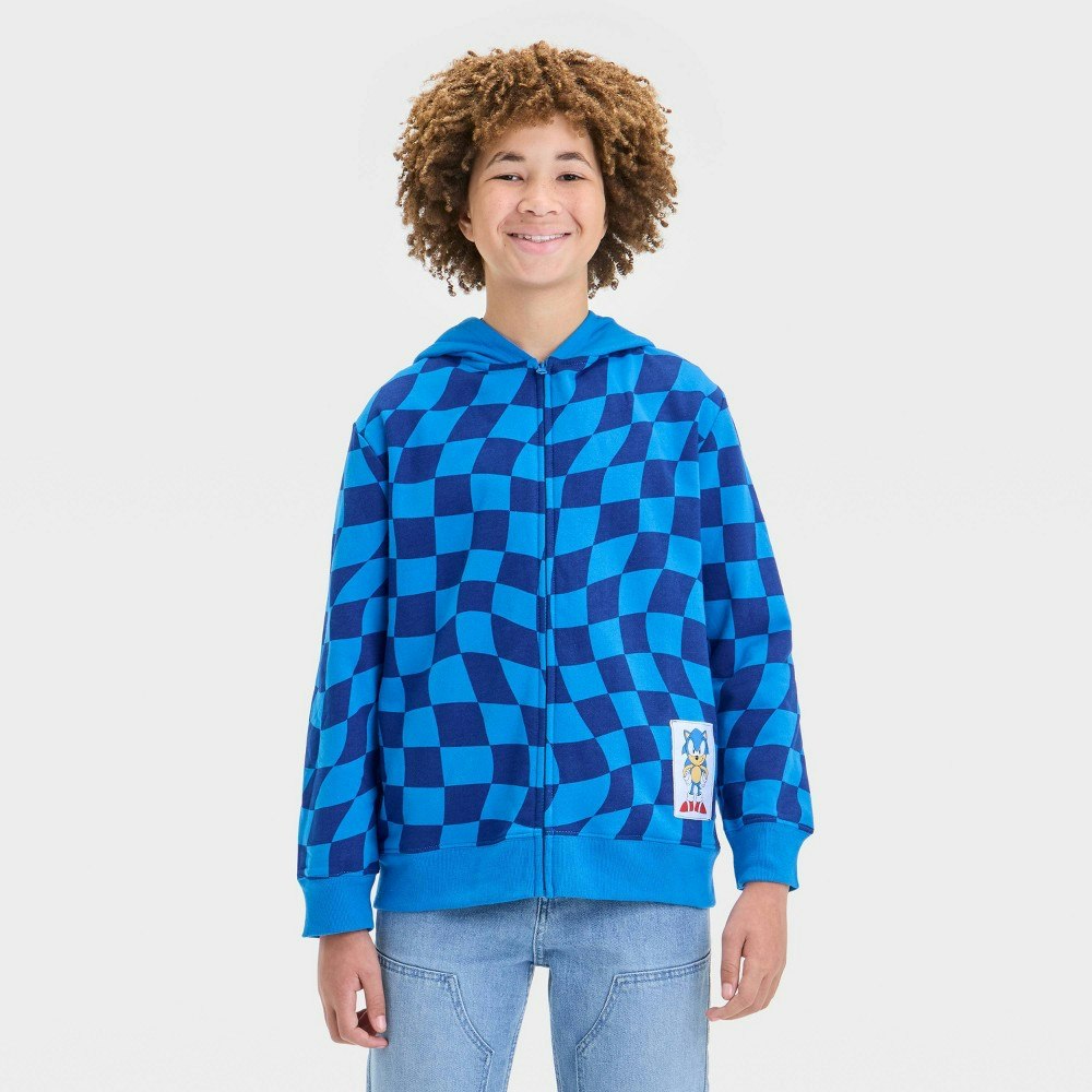 Boys' Sonic the Hedgehog Hooded Sweatshirt: $23