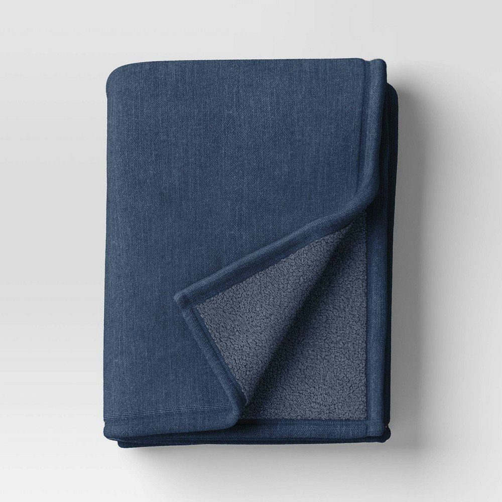 Threshold Chenille and Faux Shearling Throw Blanket: $20 Threshold Chenille and Faux Shearling Throw Blanket: $20
