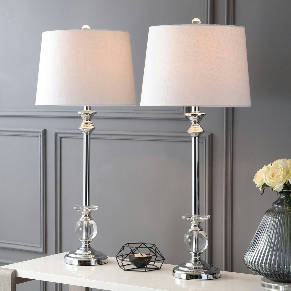 Jonathan Y Elizabeth 33-inch Crystal Table Lamp 2-Pack: $115.99 Jonathan Y Elizabeth 33-inch Crystal Table Lamp 2-Pack: $115.99
