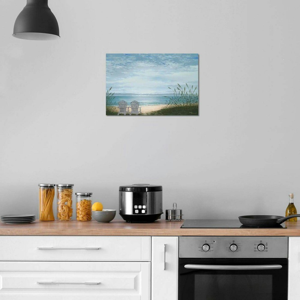 iCanvas 12"x18" Beach Chairs Canvas Wall Art: $45.99 iCanvas 12"x18" Beach Chairs Canvas Wall Art: $45.99