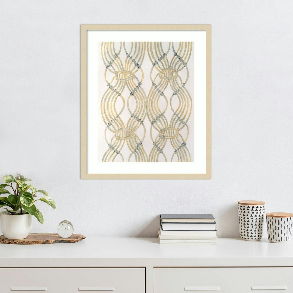 Amanti Art Beaded Veil II 21"x25" Framed Wall Art Print: $167.99 Amanti Art Beaded Veil II 21"x25" Framed Wall Art Print: $167.99
