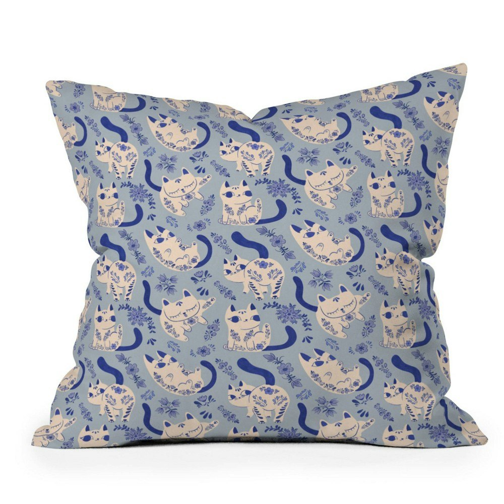 Deny Designs 16"x16" Square Indoor Throw Pillow: $45.49
