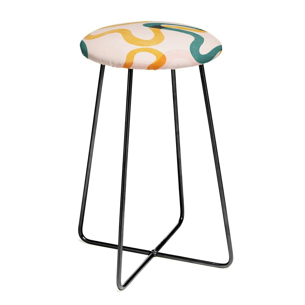 Deny Designs ThirtyOne Illustrations Counter Height Barstool: $189.99