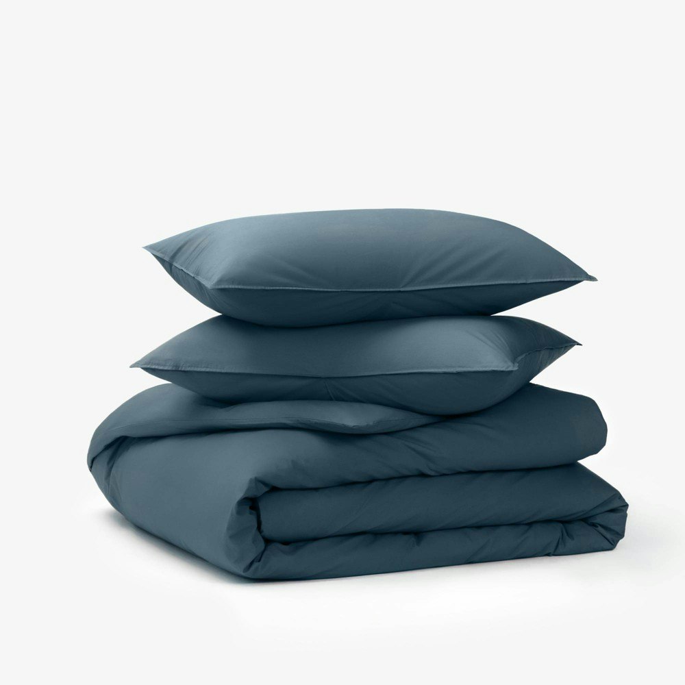Tuft & Needle Twin/Twin XL Percale Duvet Cover Set: $100 Tuft & Needle Twin/Twin XL Percale Duvet Cover Set: $100