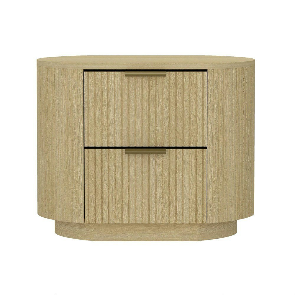 Manhattan Comfort 27-inch Olivia 2-Drawer Nightstand: $269.99 Manhattan Comfort 27-inch Olivia 2-Drawer Nightstand: $269.99