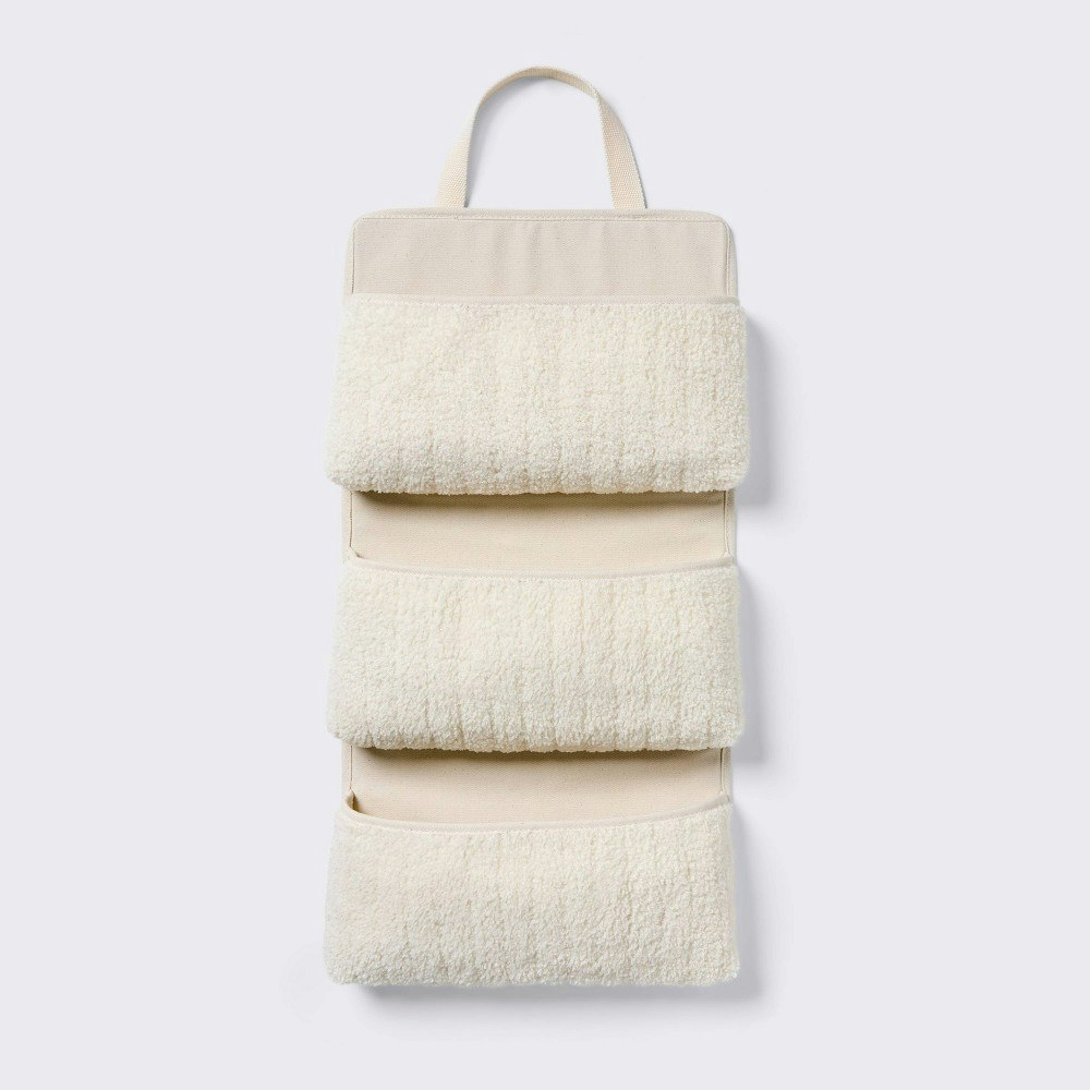 Cloud Island 3-Pocket Boucle Wall Hanging Storage: $19.99 Cloud Island 3-Pocket Boucle Wall Hanging Storage: $19.99
