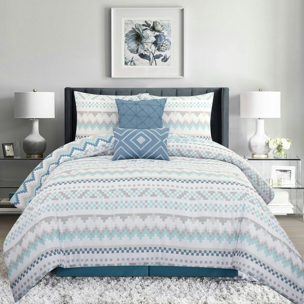Nanshing 6-Piece California King Nereida Comforter Set: $89.99 Nanshing 6-Piece California King Nereida Comforter Set: $89.99