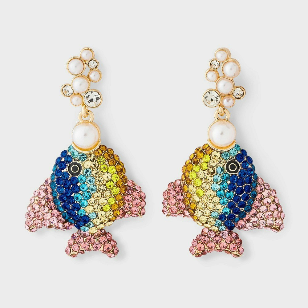 Sugarfix by BaubleBar Catch of the Day Earrings: $15 Sugarfix by BaubleBar Catch of the Day Earrings: $15