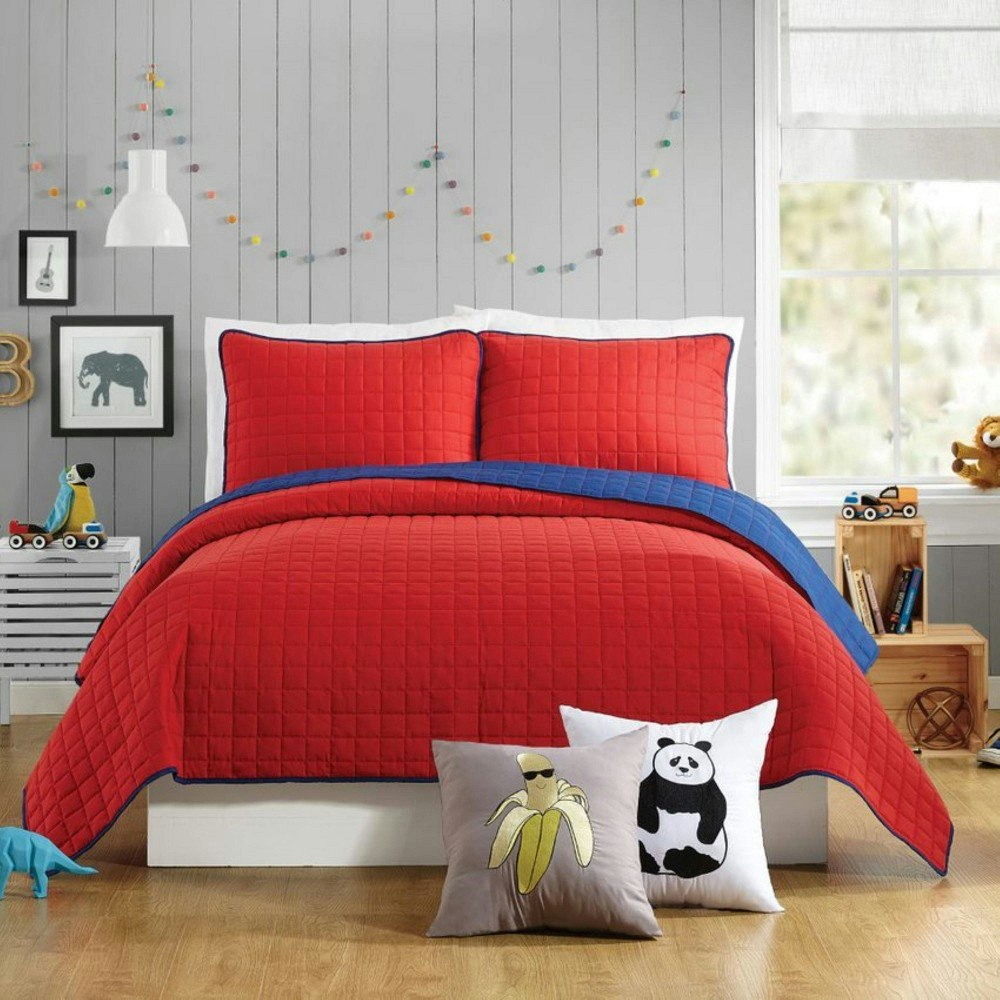 Urban Playground Twin Reversible Kids' Quilt Set 2-Piece: $33.99