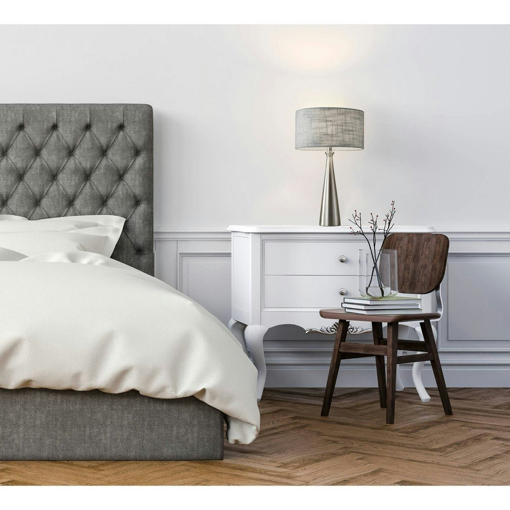 Adesso Linda Brushed Steel 3-Way Table Lamp: $62.99 Adesso Linda Brushed Steel 3-Way Table Lamp: $62.99