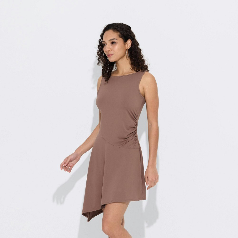 Wild Fable Women's Asymmetrical Jersey Mini Skater Dress: $30 Wild Fable Women's Asymmetrical Jersey Mini Skater Dress: $30