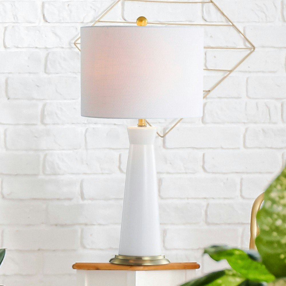 Jonathan Y 29-inch Ceramic Hartley Column Table Lamp: $84.99 Jonathan Y 29-inch Ceramic Hartley Column Table Lamp: $84.99