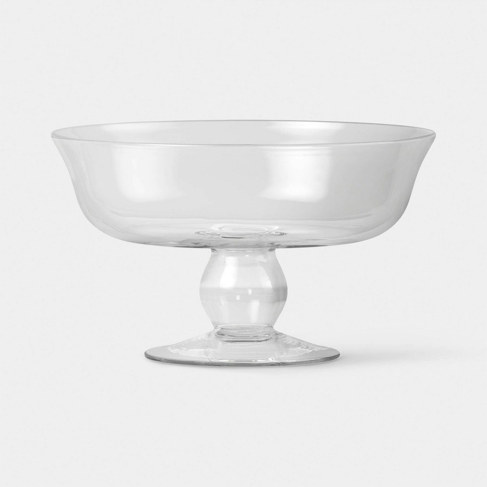 Threshold Blown Glass Footed Bowl: $25 Threshold Blown Glass Footed Bowl: $25