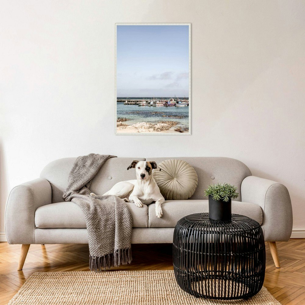 Amanti Art 23"x33" Kalk Bay Beach Framed Canvas Wall Art: $118.99 Amanti Art 23"x33" Kalk Bay Beach Framed Canvas Wall Art: $118.99