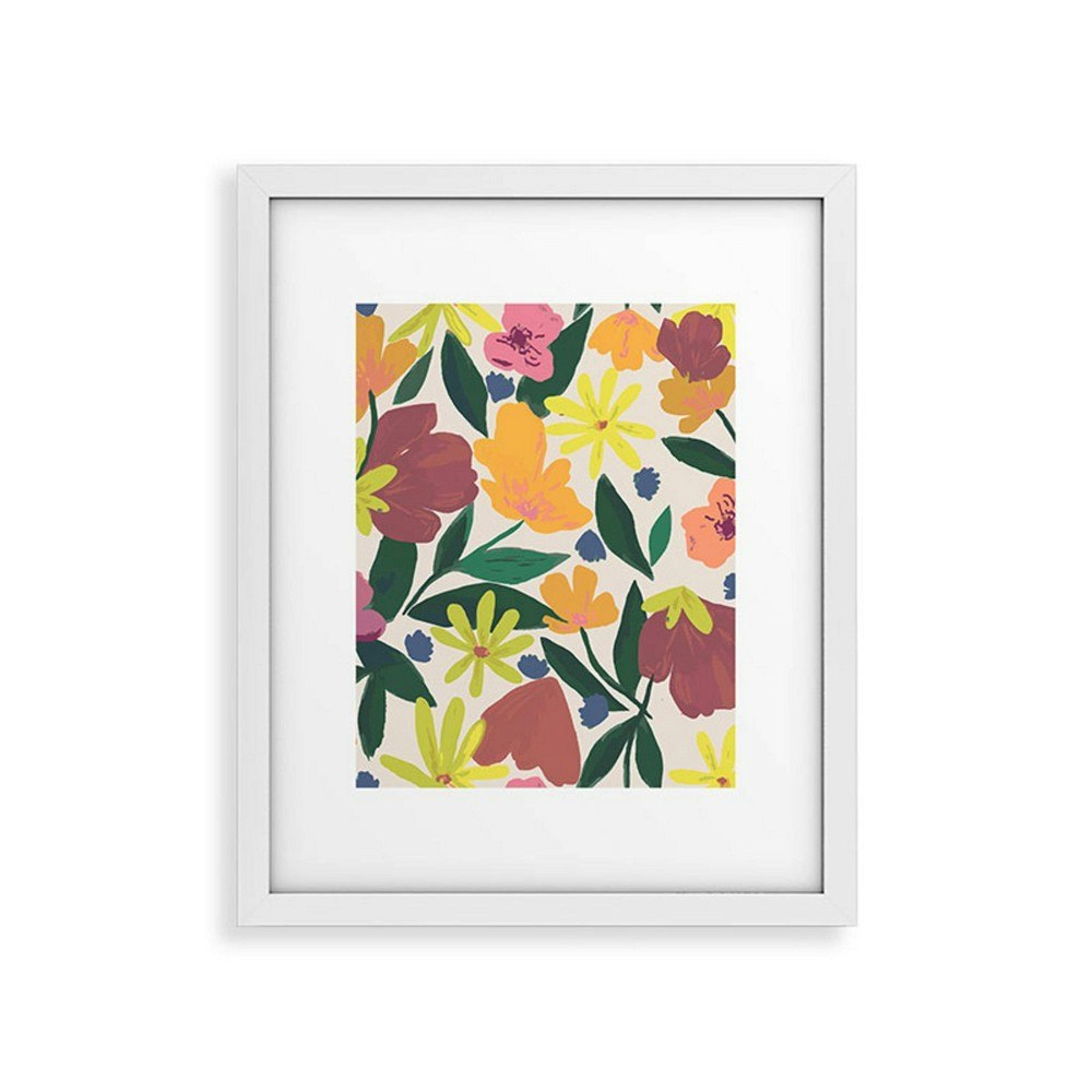 Deny Designs 11"x14" Oris Eddu Floral Magic Framed Canvas Wall Art: $69.99 Deny Designs 11"x14" Oris Eddu Floral Magic Framed Canvas Wall Art: $69.99