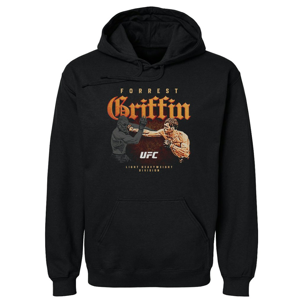 Men's 500 Level Forrest Griffin Retro Bitmap Pullover Hoodie: $69.99 Men's 500 Level Forrest Griffin Retro Bitmap Pullover Hoodie: $69.99