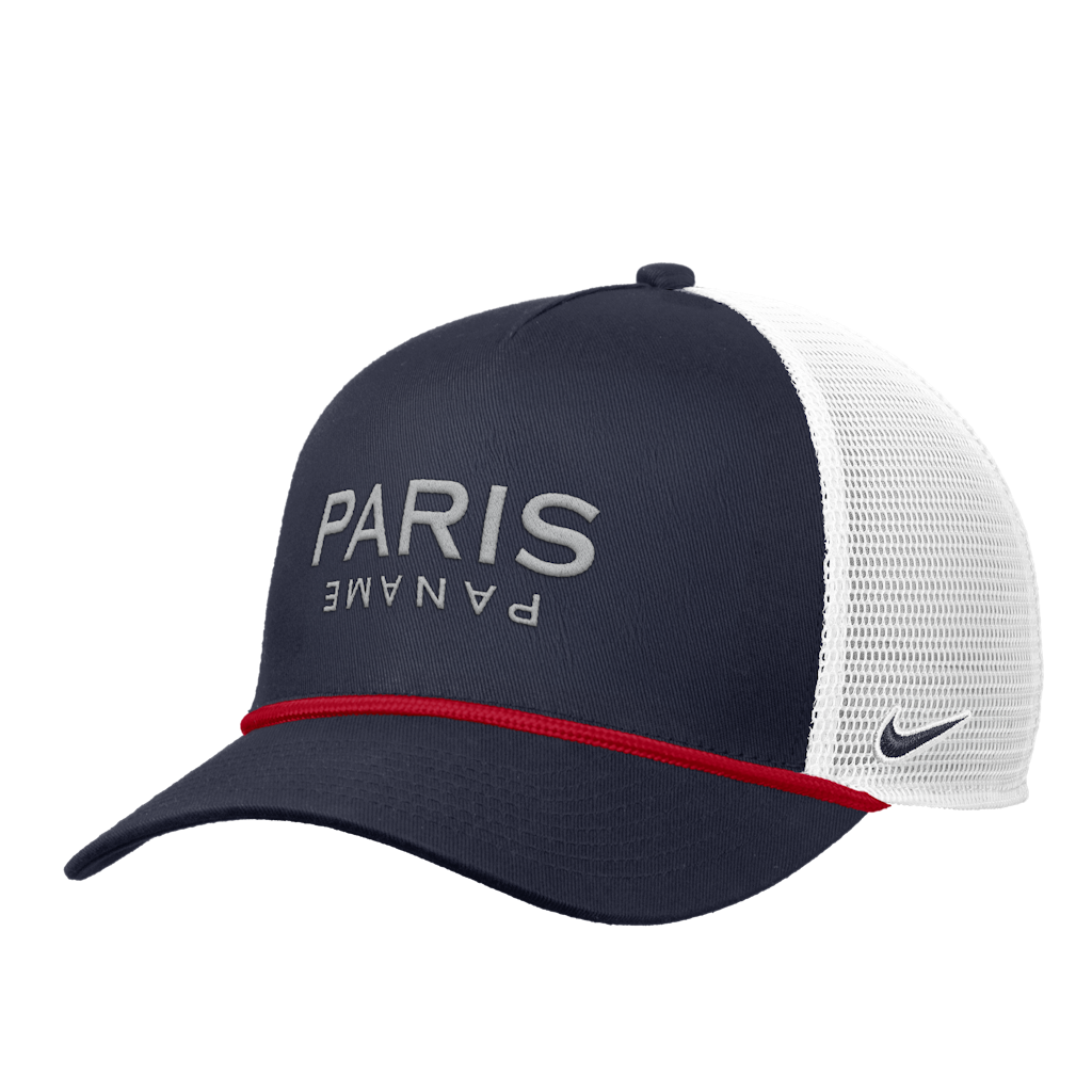 Nike Paris Saint-Germain Rise Rope Trucker Hat: $33.99 Nike Paris Saint-Germain Rise Rope Trucker Hat: $33.99