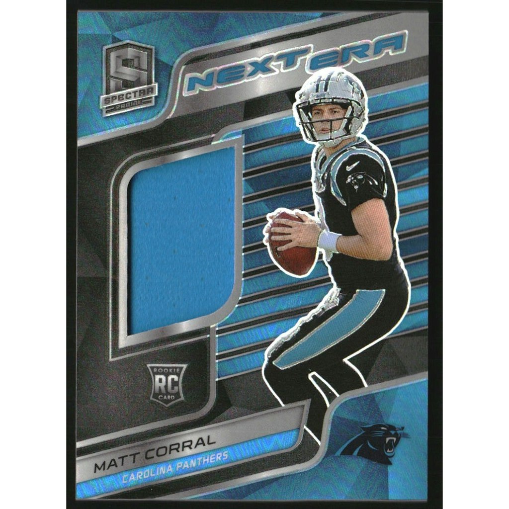 2022 Panini Spectra Next Era Materials Matt Corral Trading Card: $15 2022 Panini Spectra Next Era Materials Matt Corral Trading Card: $15