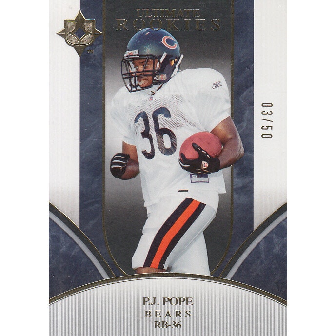 2006 Ultimate Collection Gold #343 P.J. Pope: $10.50
