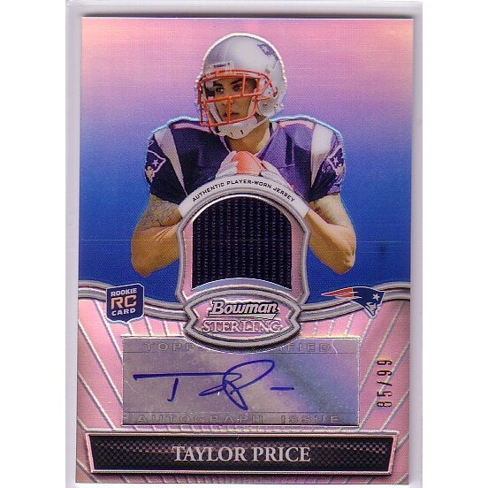 2010 Bowman Sterling Taylor Price Autograph Card: $10.80