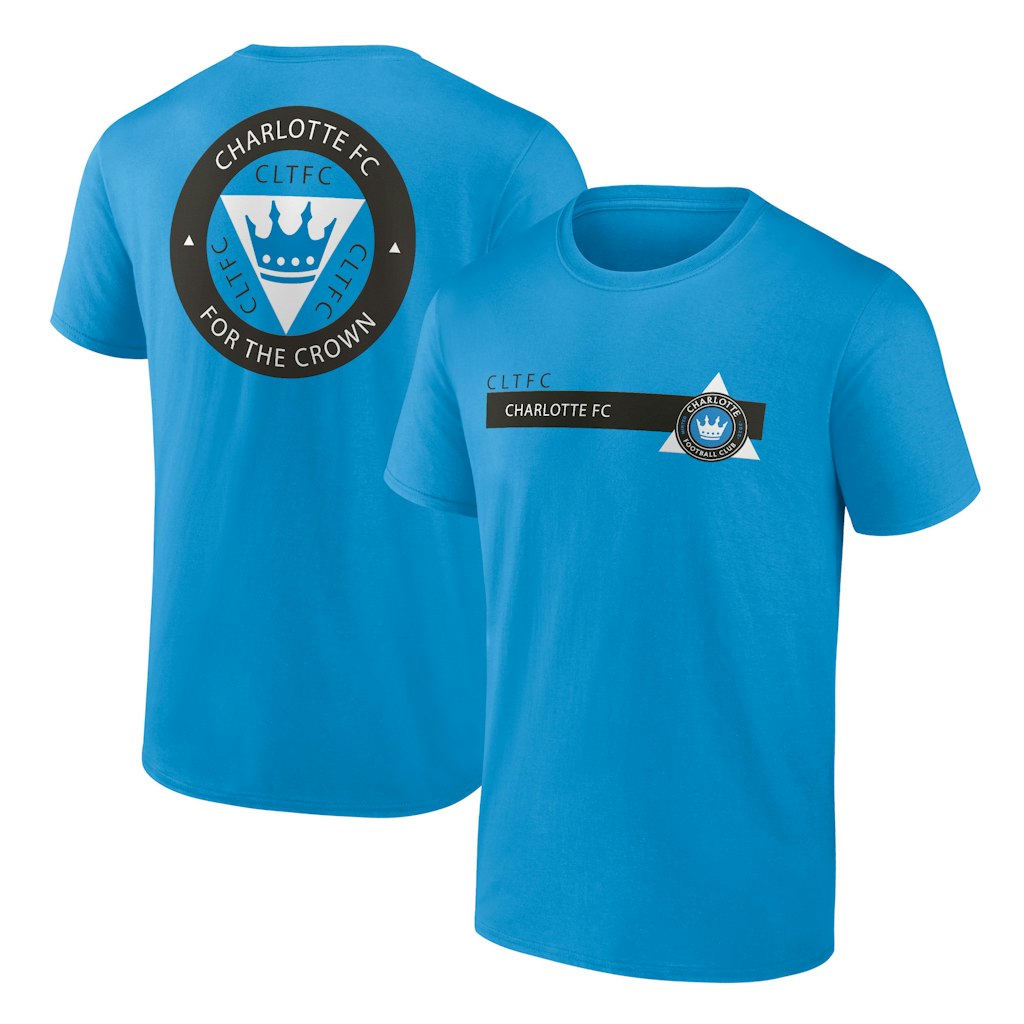 Men's Fanatics Charlotte FC Tradition T-Shirt: $15.99 Men's Fanatics Charlotte FC Tradition T-Shirt: $15.99