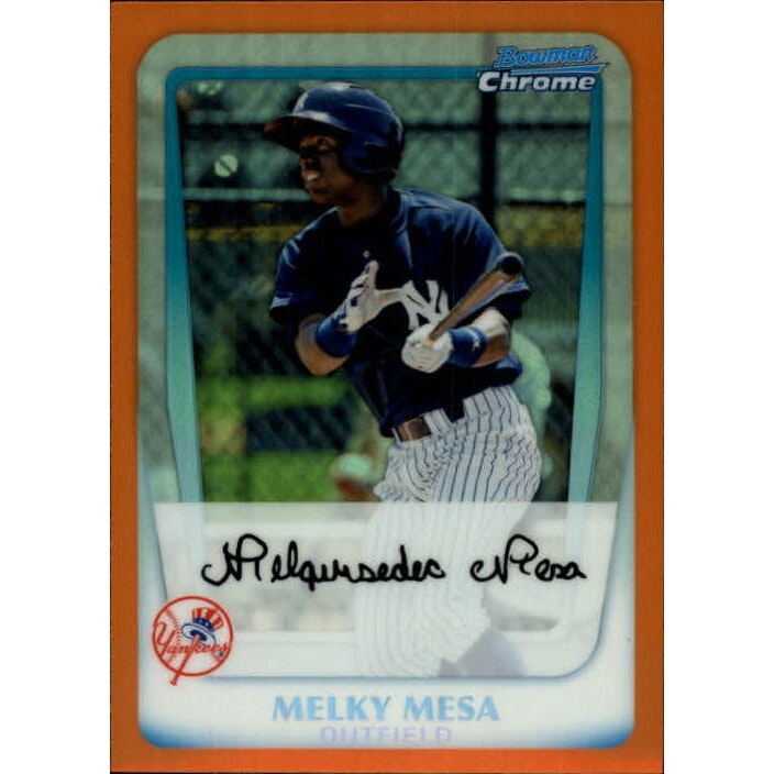 2011 Bowman Chrome Prospects Orange Refractor Melky Mesa #BCP132: $10