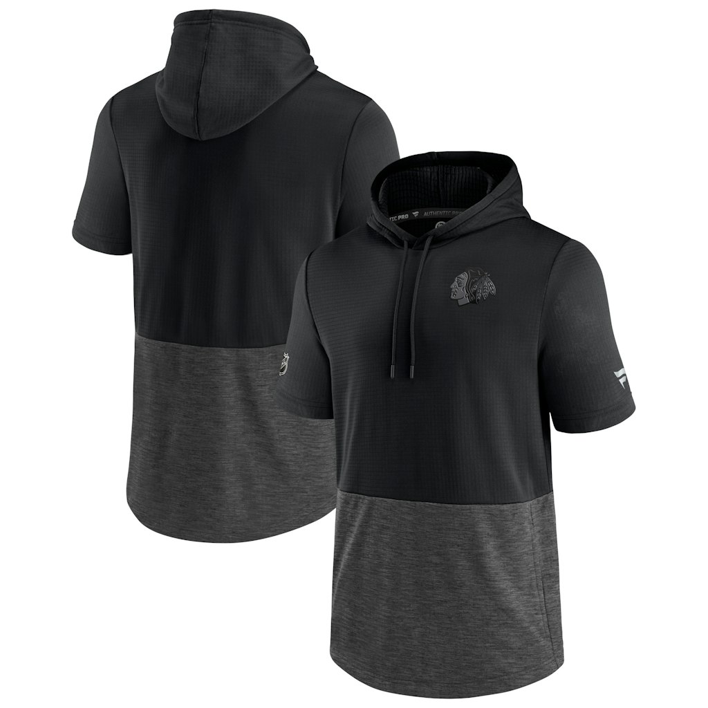 Chicago Blackhawks Men's Authentic Pro Short Sleeve Hoodie: $17.99 Chicago Blackhawks Men's Authentic Pro Short Sleeve Hoodie: $17.99