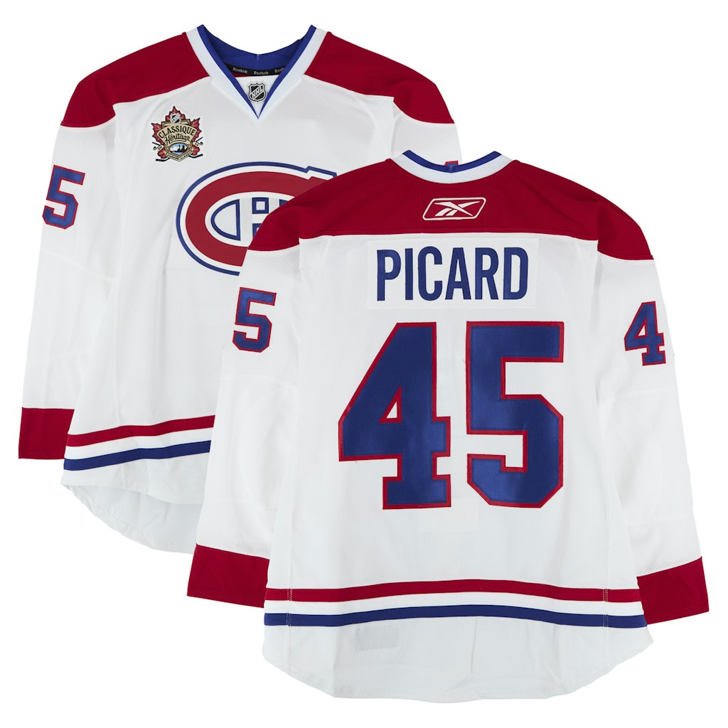 Alexandre Picard Montreal Canadiens Player-Issued #45 White Reebok Jersey: $499.99