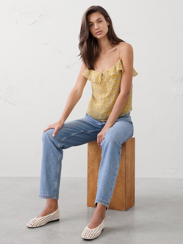 Ruffled Cami: $21 Ruffled Cami: $21