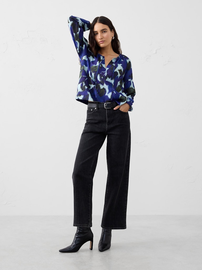 Twill Shirred Popover Shirt: $54.97 Twill Shirred Popover Shirt: $54.97