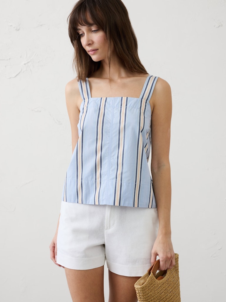 Boxy Topstitch Tank: $37.50 Boxy Topstitch Tank: $37.50