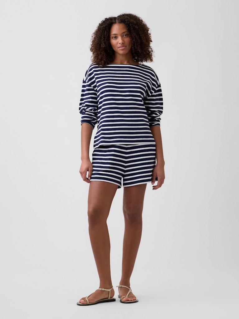 Pull-On Stripe Shorts: $17.99 Pull-On Stripe Shorts: $17.99