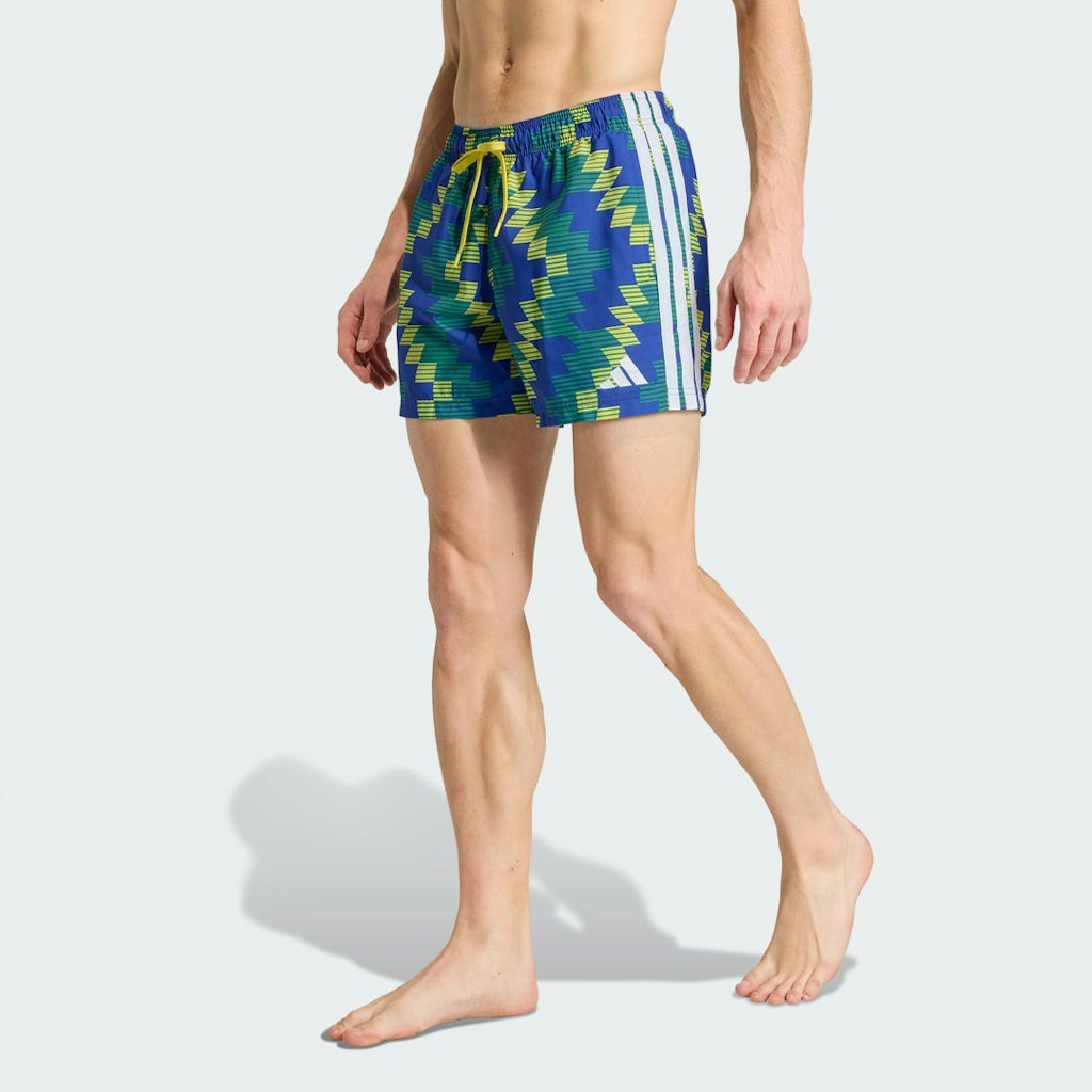 Soccer-Inspired Graphic Swim Shorts 5-Inch: $50