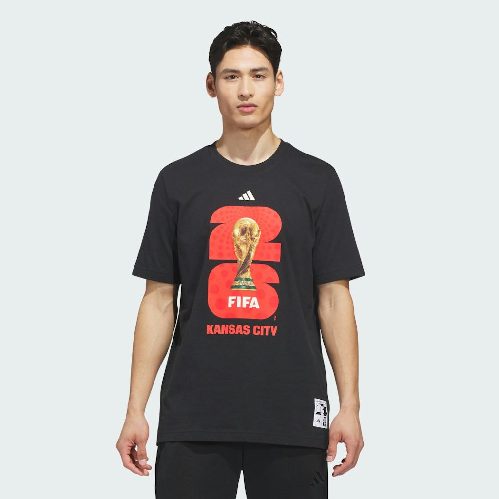 FIFA World Cup 26 Host City Kansas City T-Shirt: $50 FIFA World Cup 26 Host City Kansas City T-Shirt: $50