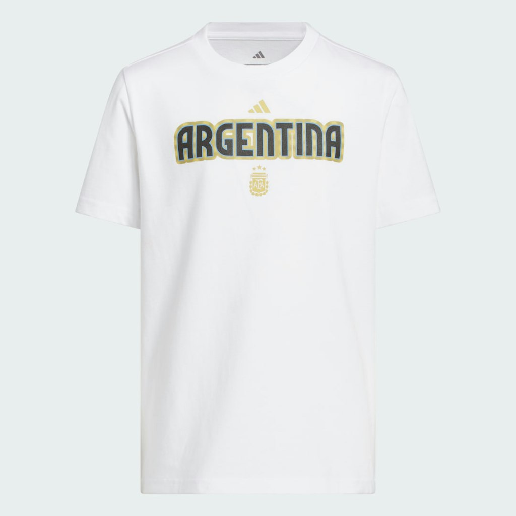 Argentina FIFA World Cup 26 Home Graphic Junior T-Shirt: $30 Argentina FIFA World Cup 26 Home Graphic Junior T-Shirt: $30