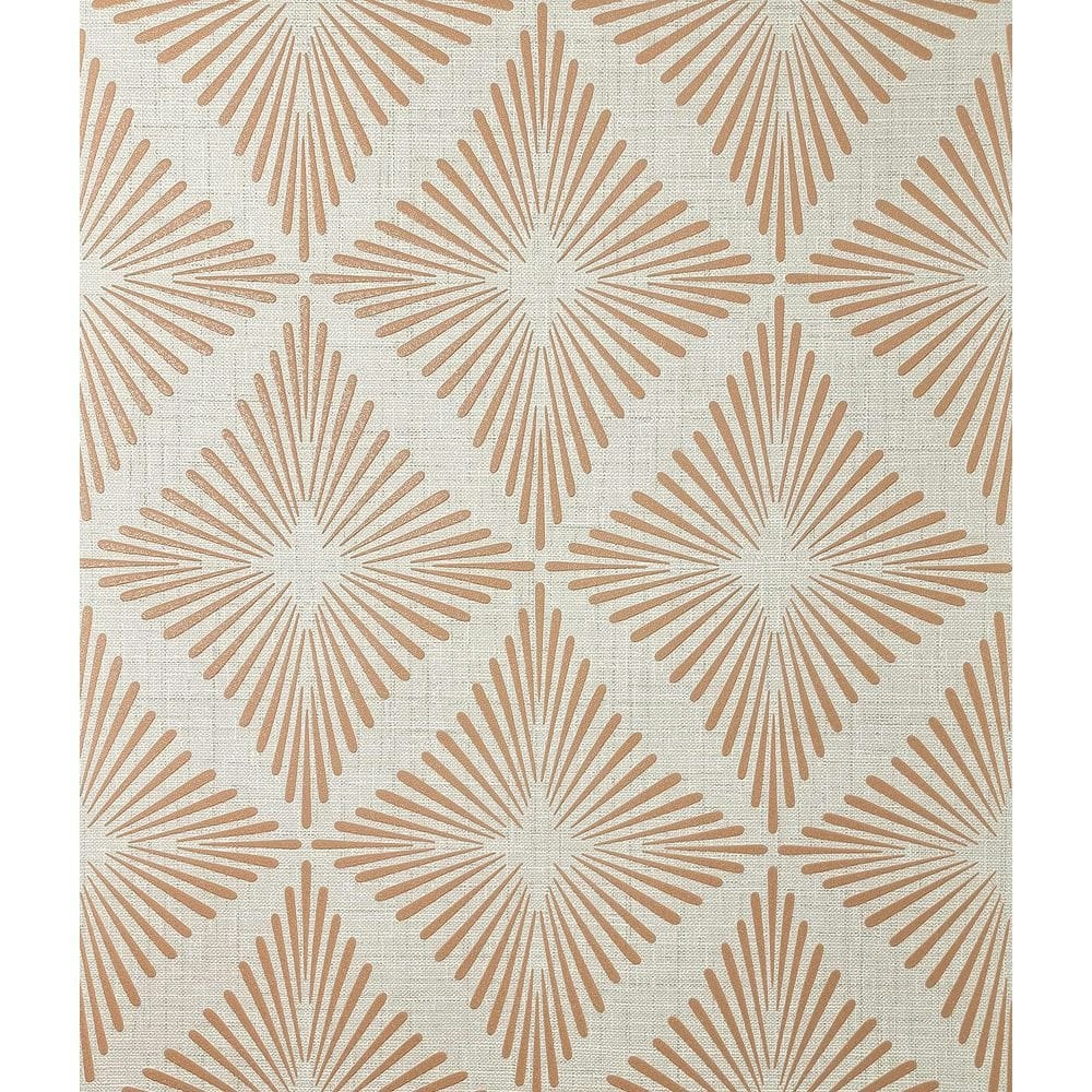 Denver Rust Red Starburst Wallpaper Sample: $4.95 Denver Rust Red Starburst Wallpaper Sample: $4.95