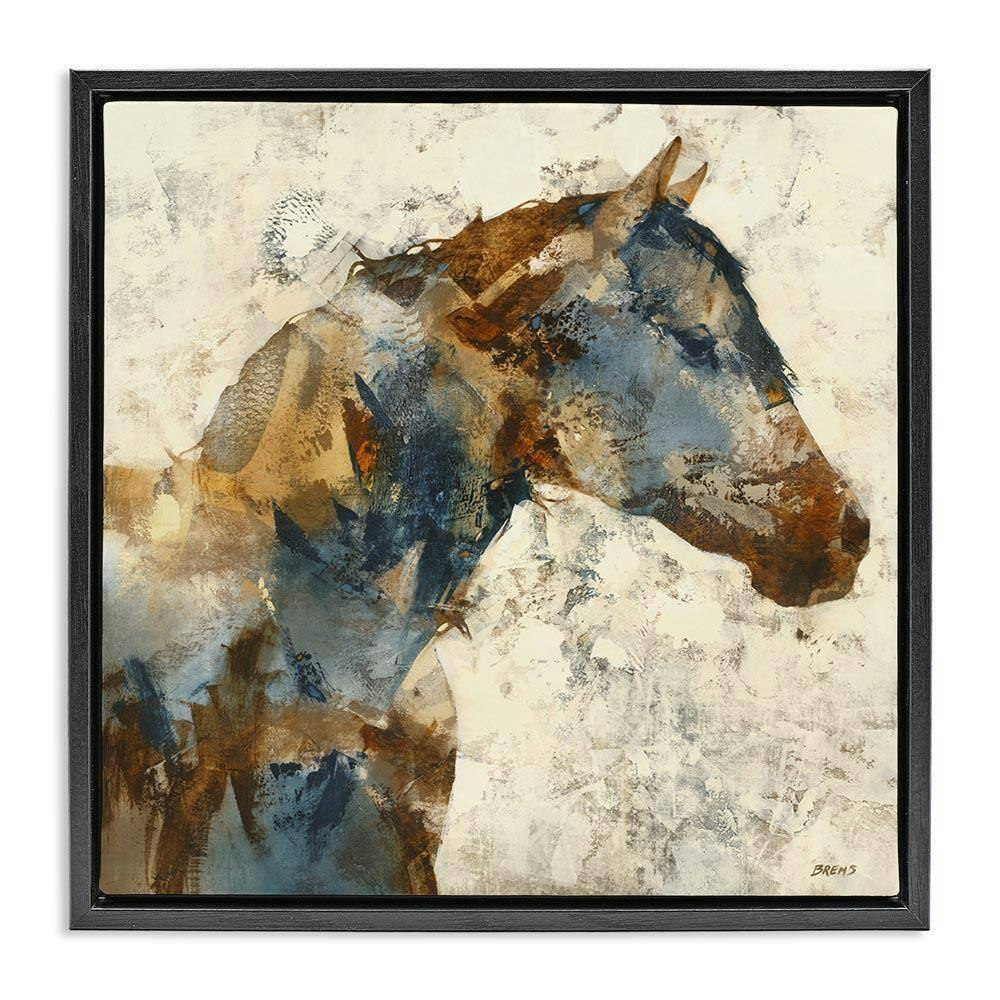 Scott Brems Earthy Abstract Layered Horse 25-inch x 25-inch Graphic Art Print: $89.48 Scott Brems Earthy Abstract Layered Horse 25-inch x 25-inch Graphic Art Print: $89.48