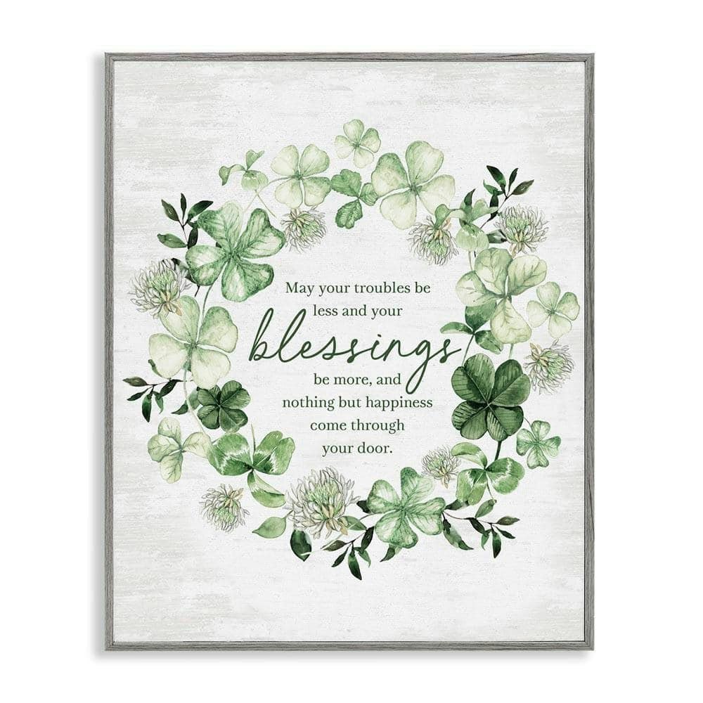 Irish Proverb Wreath by Lettered and Lined 24" x 30" Giclee Art Print: $76.28 Irish Proverb Wreath by Lettered and Lined 24" x 30" Giclee Art Print: $76.28