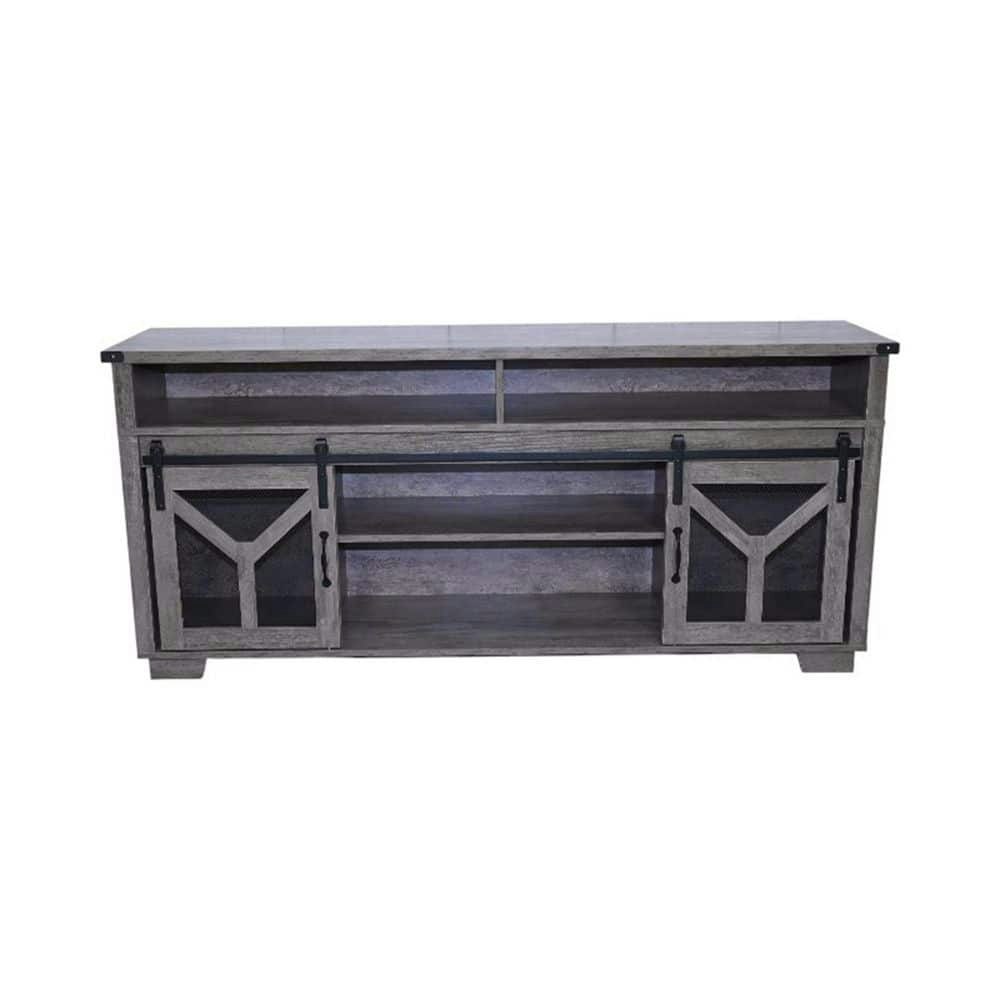 Farmhouse Country 75-Inch TV Stand with LED Lights and Barn Doors: $300.39 Farmhouse Country 75-Inch TV Stand with LED Lights and Barn Doors: $300.39