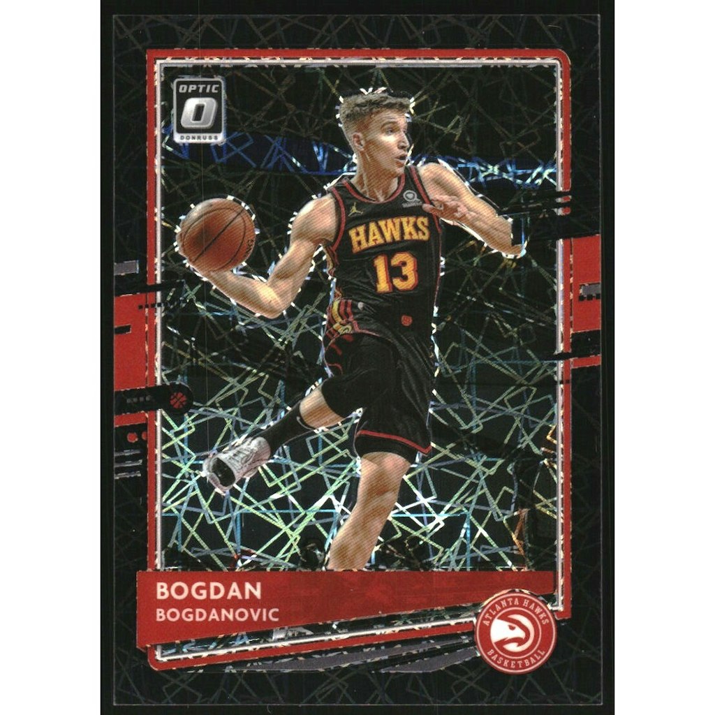 2020-21 Donruss Optic Black Velocity Bogdan Bogdanovic Card: $10 2020-21 Donruss Optic Black Velocity Bogdan Bogdanovic Card: $10
