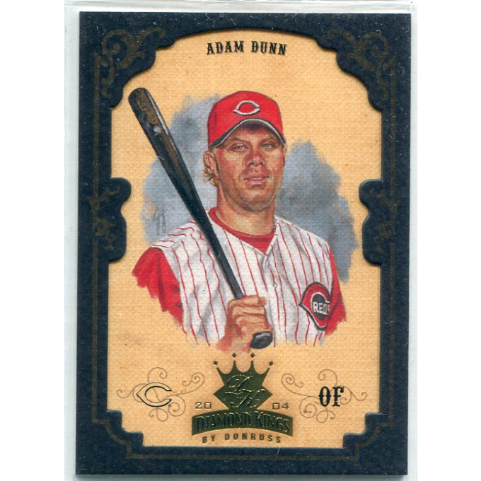 2004 Diamond Kings Adam Dunn Gold Card: $18 2004 Diamond Kings Adam Dunn Gold Card: $18