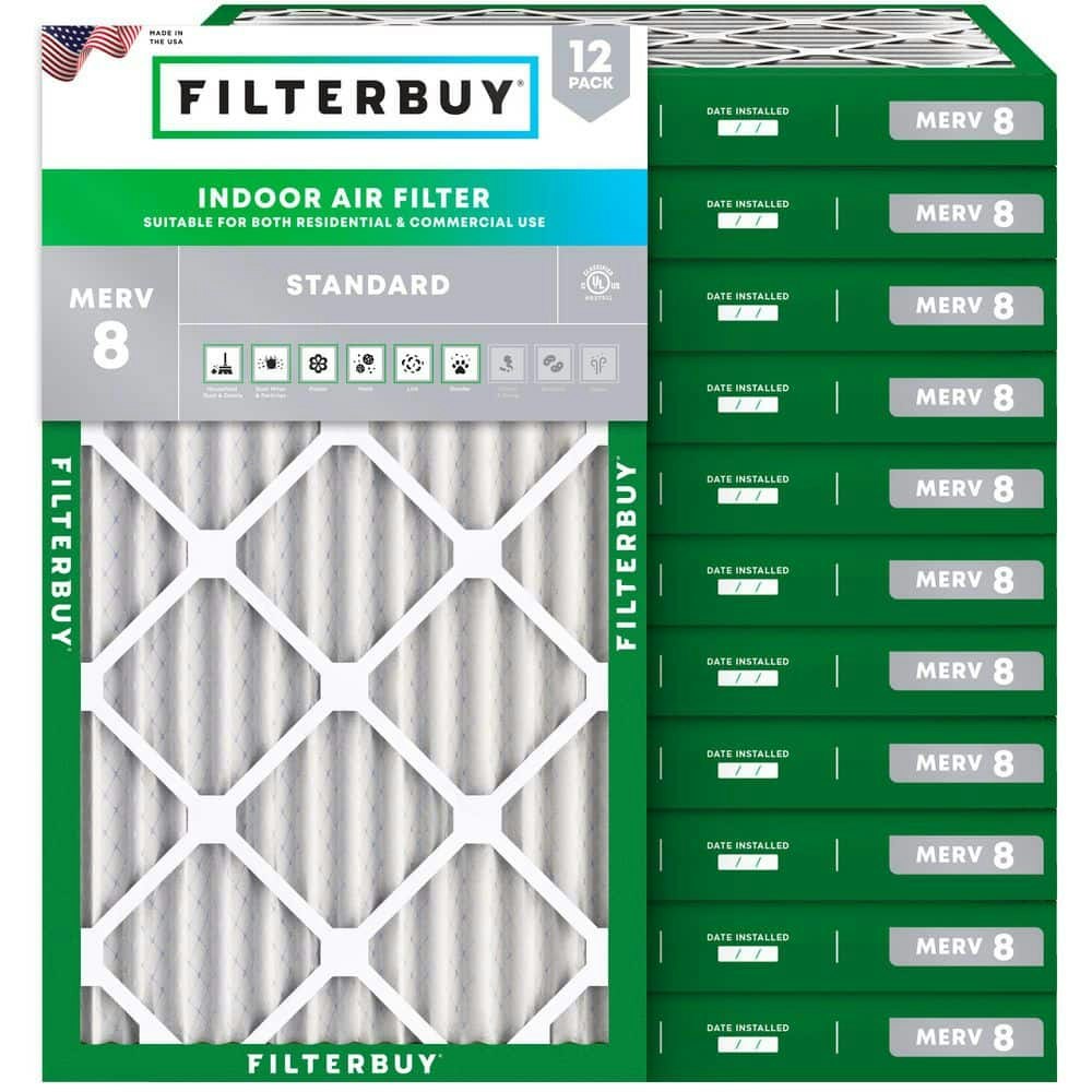 12" x 26.5" x 2" MERV 8 Pleated HVAC Air Filter 12-Pack: $168.96 12" x 26.5" x 2" MERV 8 Pleated HVAC Air Filter 12-Pack: $168.96