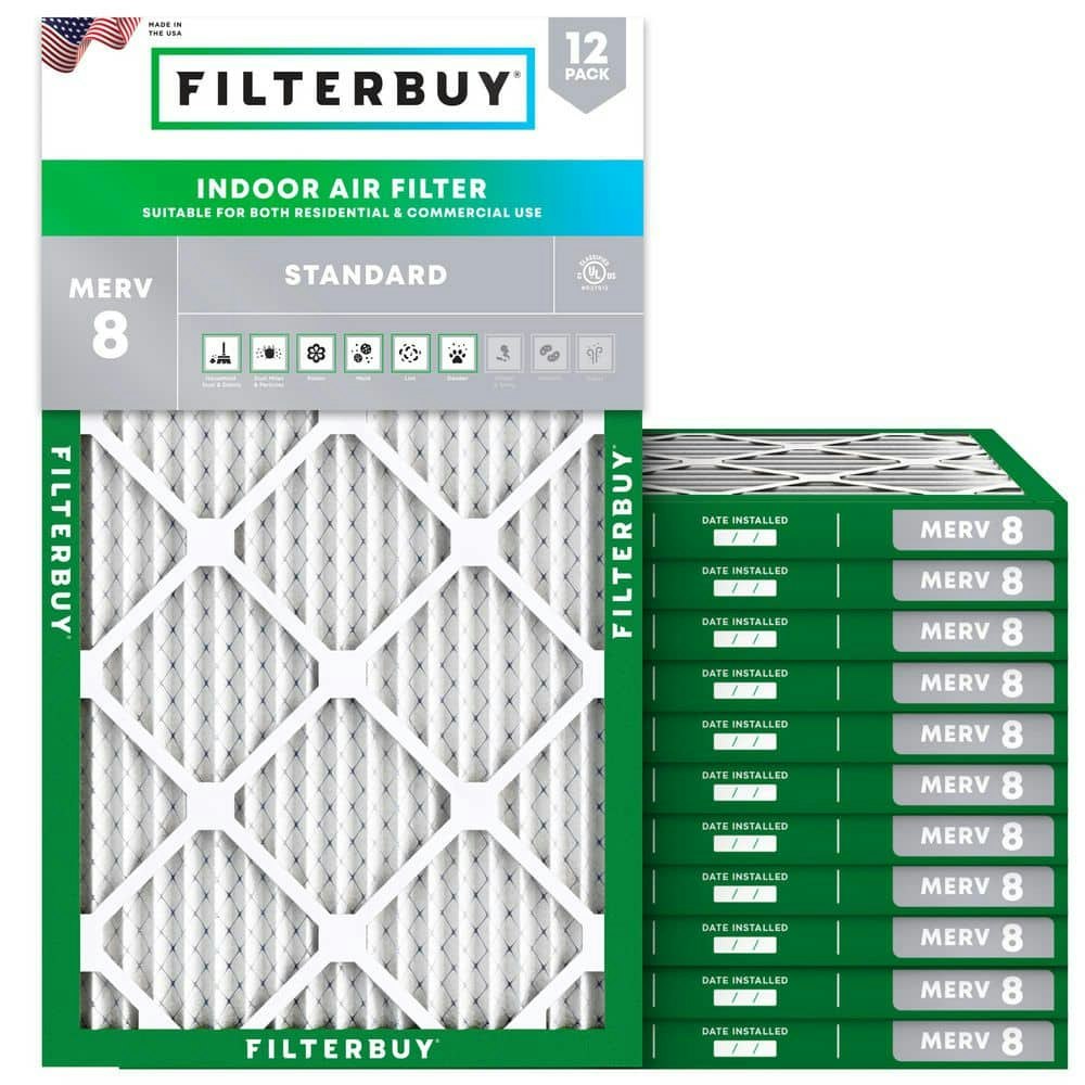 17.5" x 27" x 1" MERV 8 Pleated HVAC Air Filter 12-Pack: $165.96 17.5" x 27" x 1" MERV 8 Pleated HVAC Air Filter 12-Pack: $165.96
