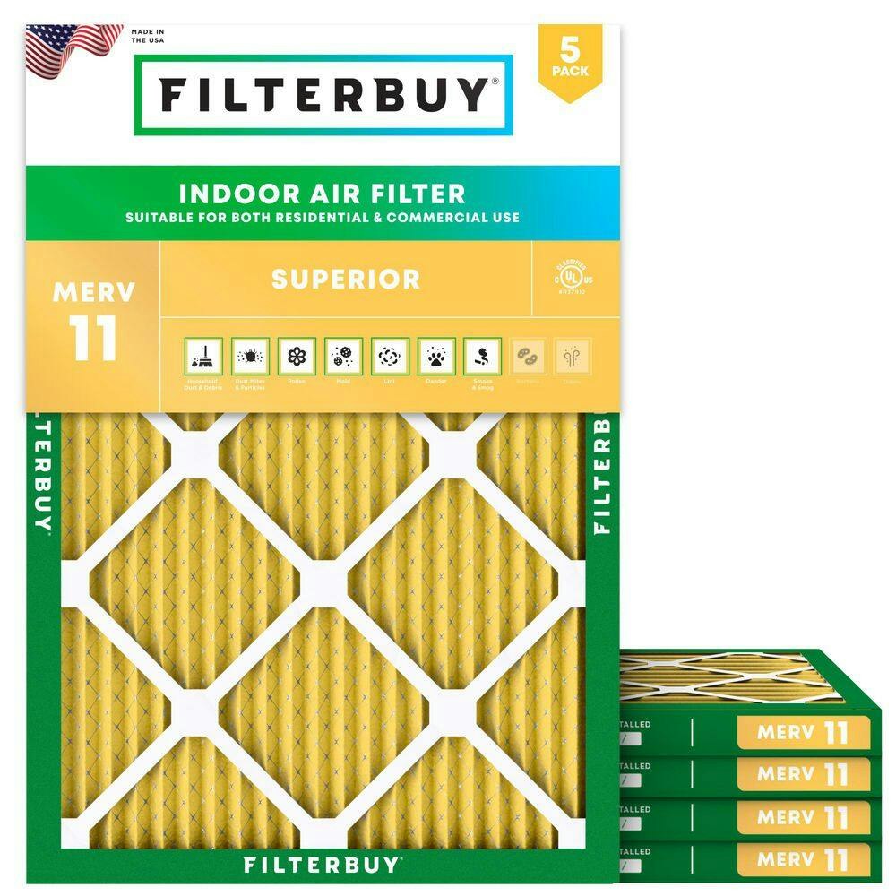 16.25" x 21" x 1" MERV 11 Allergen Defense HVAC Air Filters 5-Pack: $82.95 16.25" x 21" x 1" MERV 11 Allergen Defense HVAC Air Filters 5-Pack: $82.95