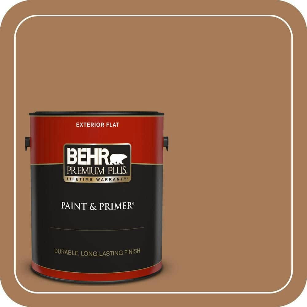 Smokey Topaz Flat Exterior Paint & Primer 1-Gallon: $47.98 Smokey Topaz Flat Exterior Paint & Primer 1-Gallon: $47.98