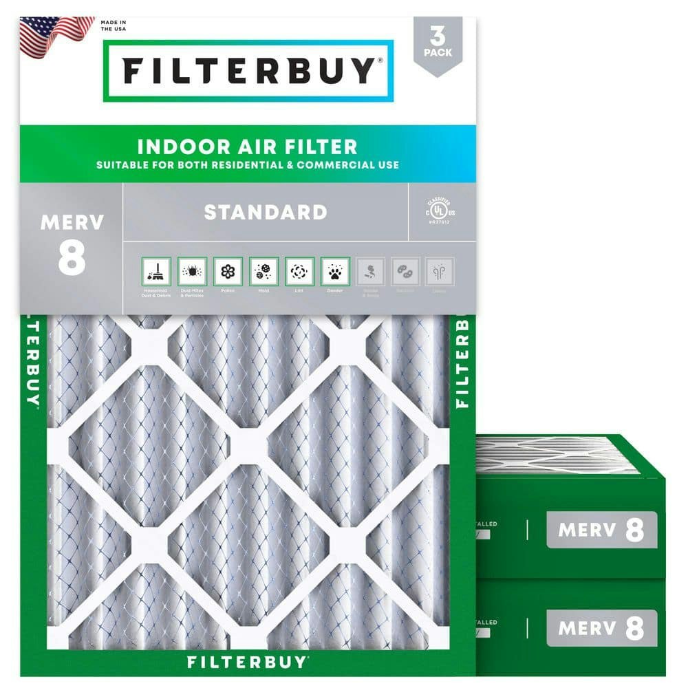 30" x 36" x 4" MERV 8 Pleated HVAC Air Filter 3-Pack: $164.97 30" x 36" x 4" MERV 8 Pleated HVAC Air Filter 3-Pack: $164.97