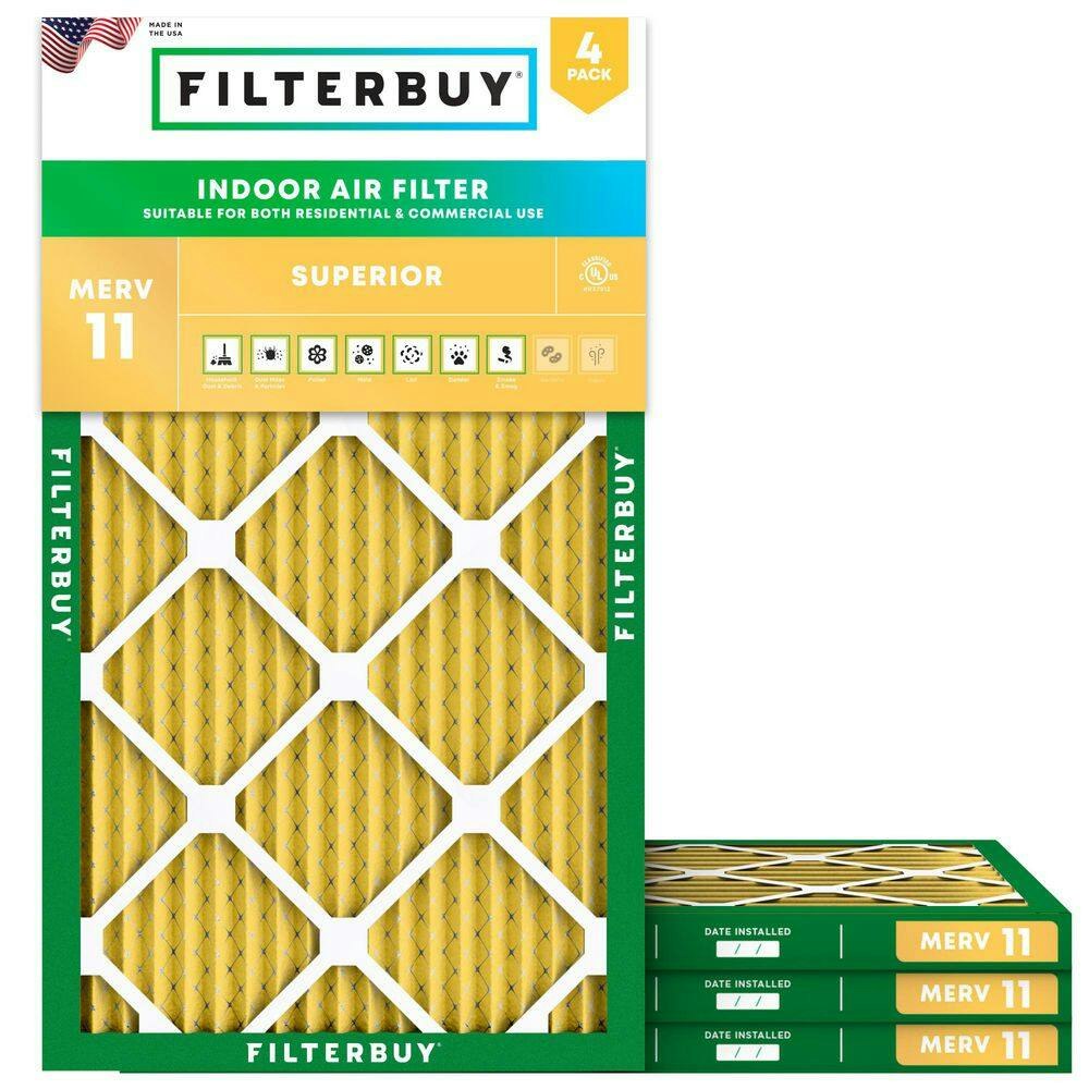 8x30x1-inch MERV 11 HVAC Furnace Air Filter 4-Pack: $69.96 8x30x1-inch MERV 11 HVAC Furnace Air Filter 4-Pack: $69.96