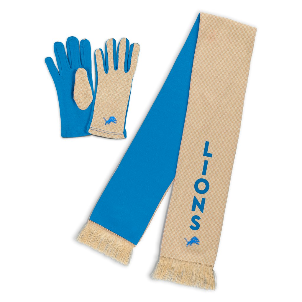 Women's Wear by Erin Andrews Detroit Lions Scarf and Glove Set: $35.99 Women's Wear by Erin Andrews Detroit Lions Scarf and Glove Set: $35.99