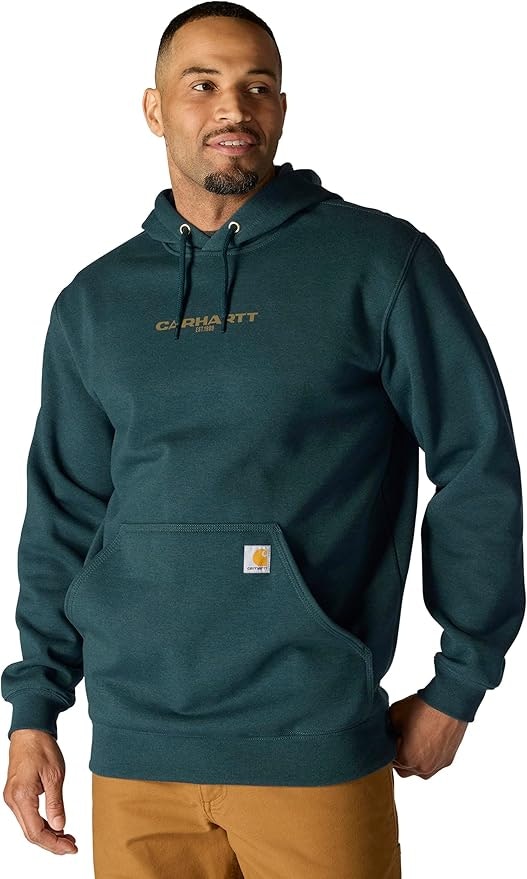  Carhartt Men's Rain Defender Loose Fit 1889 Graphic Sweatshirt : $33